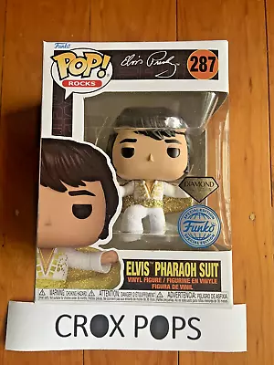 Elvis Presley Glitter Pharaoh Suit FE 287 Funko Pop Vinyl New In Mint Box + P/P • $48.41