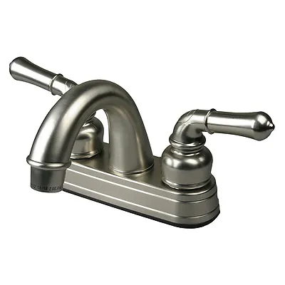 RV / Mobile Home Bathroom Lav Bath Sink Faucet Brushed Nickel • $31.99