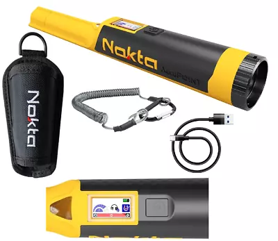 Nokta AccuPOINT Metal Detector Pinpointer Bluetooth & Waterproof Pointer • $139