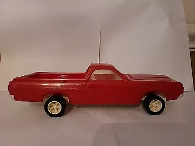 Vintage Tonka Red Ford Ranchero Chevrolet Chevy Elcamino Car Model Dealer Promo? • $52