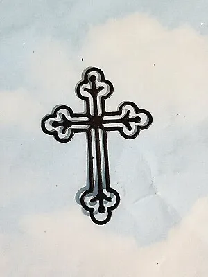 Die Cut Cuts Card Topper Cross X 10 - Christmas Easter Religion Choice Of Colour • £1.20