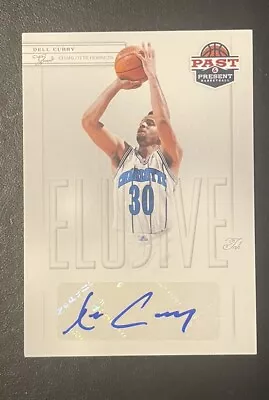 2011-12 Panini Past And Present Elusive Ink Autograph Dell Curry • $5