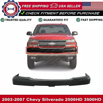 Front Bumper Upper Cover For 2003-2007 Chevy Silverado 2500HD 3500HD Textured • $97.59