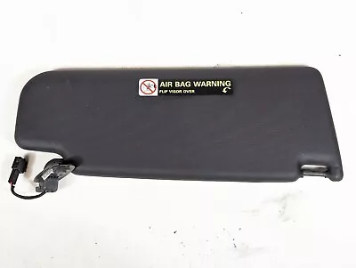 VW Jetta GLI Left Driver Sun Visor Black MK5 06-08 OEM Golf GTI • $49.99