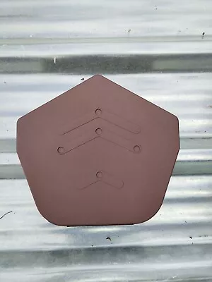 2 No. Brown Angled Ridge End Cap For Dry Verge Systems Gable Apex Roof Tiles • £8.75