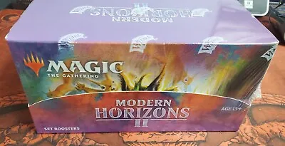 Magic The Gathering Modern Horizons II Set Booster Box Sealed Free Shipping • $188.99