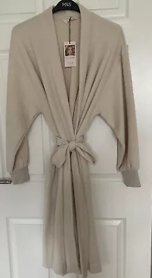 Marks And Spencer Rosie @autograph Fleece Long Dressing Gown Ex  Large  Bnwt • £20