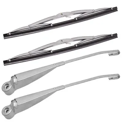 Vw Bug Wiper Arms & Blades Left & Right Side Vw Bug 70-72 • $69.95