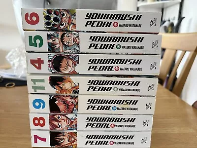 Yowamushi Pedal Manga (Volumes 4-9 & 11) • $315