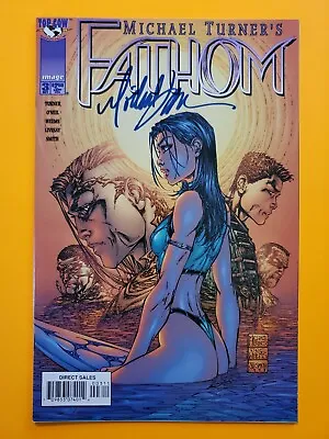 Fathom #3 (NM) Cover/Art: Michael Turner (Signed: Michael Turner) 1998 • $35