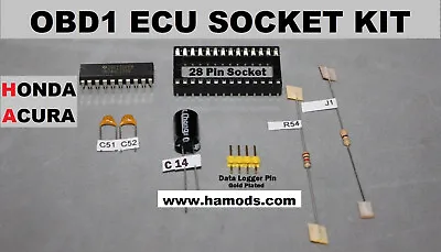 Honda OBD1 ECU CHIPPING Socket KIT For P72 P06 P75 P28 P61 P05 P91 PR4 JDM USDM • $11.61