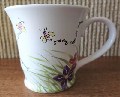 Mary Kay Bee Coffee Mug If It's To Bee It's Up To Me Bee Yourself 12 Oz GUC • $8.99