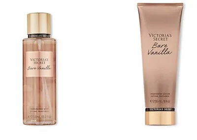 Victoria's Secret Bare Vanilla 8.4 Oz Body Mist And Lotion - NEW • $25