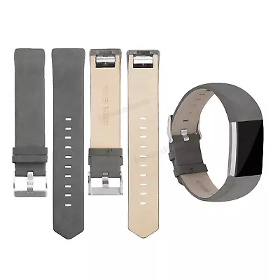 Genuine Leather Wrist Watch Band Strap Replacement For Fitbit Charge 2 Wristband • $13.99