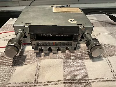 Vtg Jensen R 210 Car Cassette Stereo Receiver Radio Untested • $50