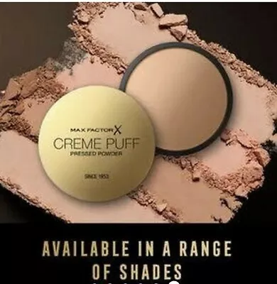 £5.50 • Buy Max Factor Crème Puff Pressed Powder❤ Choose Your Shade ❤