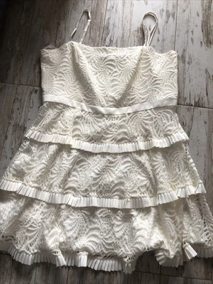 $5 • Buy City Chic Ladies Ivory Dress Size L