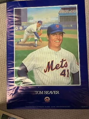 July 24 1988  Tom Seaver Number Retirement Day Poster Ny Mets Game Day • $35