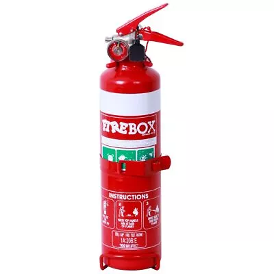 Firebox Fire Extinguisher Dry Chemical Powder ABE 1kg FB10ABE • $46.95