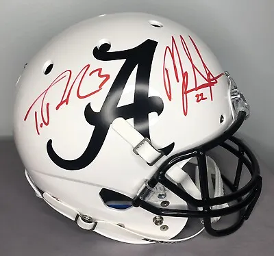 Mark Ingram & Trent Richardson SIGNED Alabama Full Size Helmet W GTSM Holo Proof • $239.99