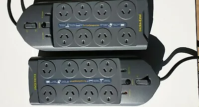 Power Board 8 Way Outlet Sockets W/ Surge Protector GPS-8 • $35