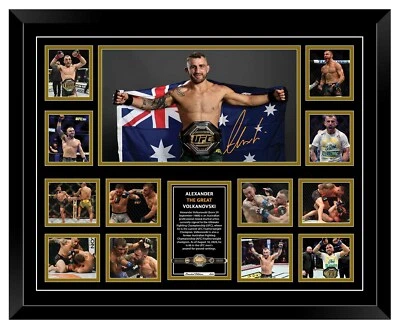 $119.99 • Buy Alexander The Great Volkanovski Ufc Signed Limited Edition Framed Memorabilia