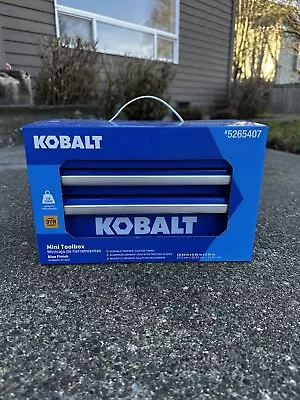 Kobalt BLUE Mini Tool Box 25th Anniversary Edition Brand New • $36.99