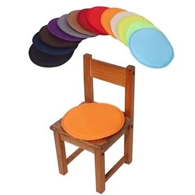 $6.67 • Buy Sponge Round Chair Pad Solid Color Stool Cushion Soft Chair Cushion  Office