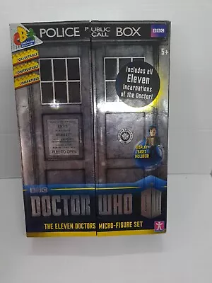 Dr Who Character Building 11 Doctors Micro Figures Set 50th Anniversay Pack New • $107.96