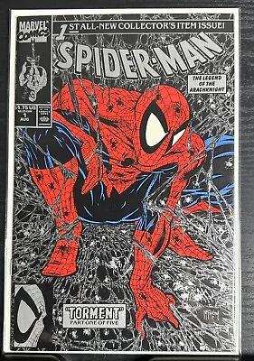 Spider-Man Issue 1 Silver Cover Variant Todd McFarlane 1991 • $14.99