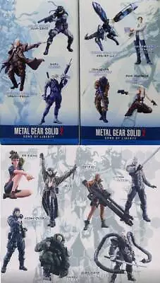 Metal Gear Solid Konami Figure Collection METAL GEAR SOLID2 Vol.1 + Vol.2 14 Pie • $514.73