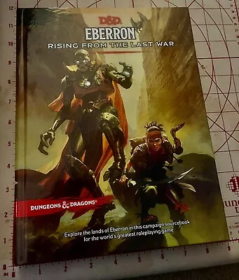 D&D 5e Eberron Campaign Setting Rising From The Last War /map HC Wotc • $37.11