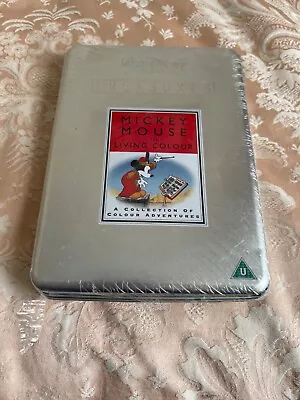 Walt Disney Treasures - Mickey Mouse In Living Colour. Limited Edition Tin DVD • £29.99