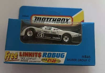 1980s Matchbox 1-75 Superfast Series - MB46 - Sauber Group C Racer • £10