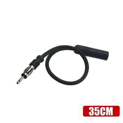 35cm Car Antenna Adapter  Vehicle AM / FM Radio Aerial Extension Cord Cable • $3.98