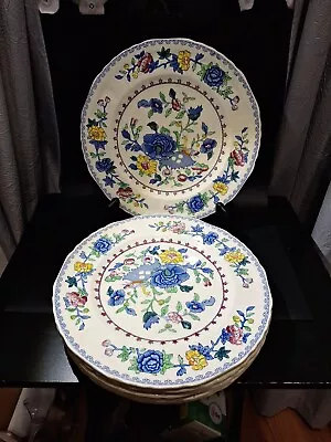 6 Mason's Regency Plantation Colonial Ironstone 10.5  Dinner Plates • $95.90