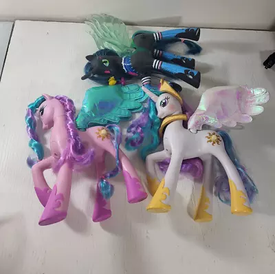 My Little Pony G4 Brushables Princess Celestia Queen Chrysalis • $44.15