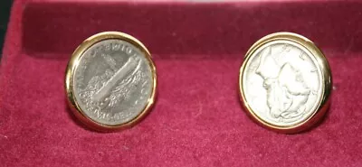 $19.95 • Buy 1943 Mercury Dimes Cufflinks FREE SHIPPING