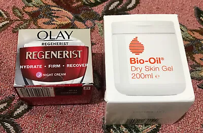 $33.27 • Buy Olay Regenerist Hydrate Firm Recover  Face Night Cream 50ml+ Bio Gel  Brand New.
