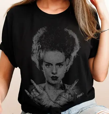 The Bride Of Frankenstein Shirt Punk Metal Grunge T Shirt Unisex S-5Xl • $21.97