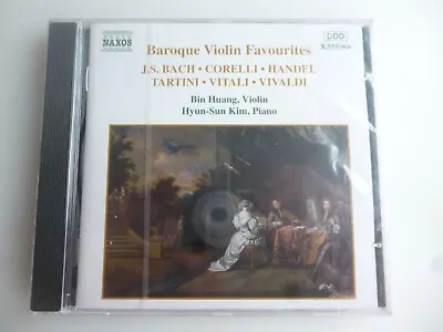 Baroque Violin Favourites  -  CD   Inc  BachHandelVivaldi   ( New/Sealed ) • £8.99