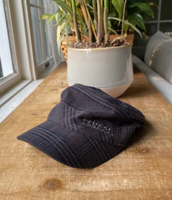$19.99 • Buy Kangol Cadet Hat Cap Size S/M Plaid Style Print