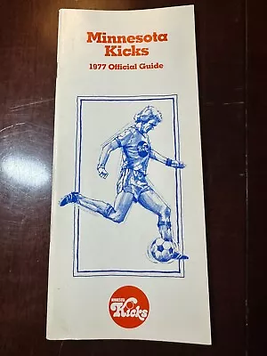 RETRO Original NASL Soccer Media Guide Minnesota Kicks 1977 • $18