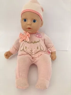 Zapf Creation My First Baby Annabell Doll With Bottle Good Used Condition 35cm • £15