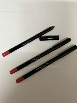 Laura Geller  3 X Hibiscus Full Size  Waterproof Lip Liners- New -unused • £5.50