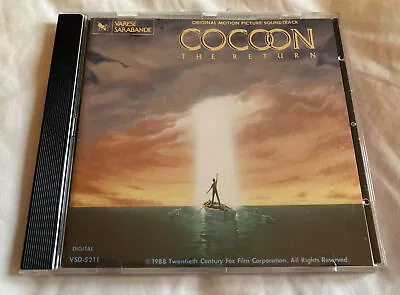 Cocoon : The Return ( 1988 ) - James Horner - Varese Rec. - Score Soundtrack CD • £26