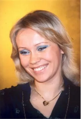 Iconic Beauty Scarce Large Photo ABBA Agnetha Faltskog Good Condition • £2.99