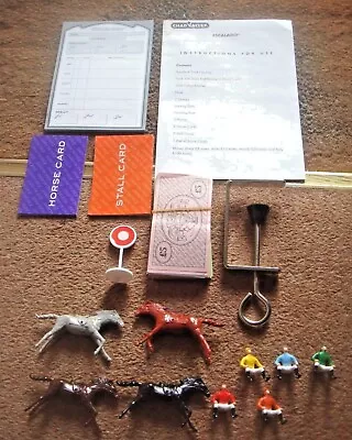 Chad Valley Waddingtons Escalado Classic Horse Racing Game Parts Horses Jockey's • £4.99