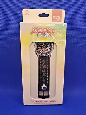 Sailor Moon Crystal Collectible Analog Watch Silver Tone Black Band Infinifan • $19.99