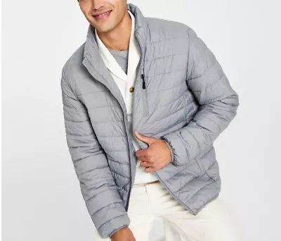 Club Room Mens Packable Quilted Puffer Jacket. New With Tags $125. Size Small. • $62.50